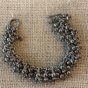 Silpada Cha Cha 925 sterling silver bracelet